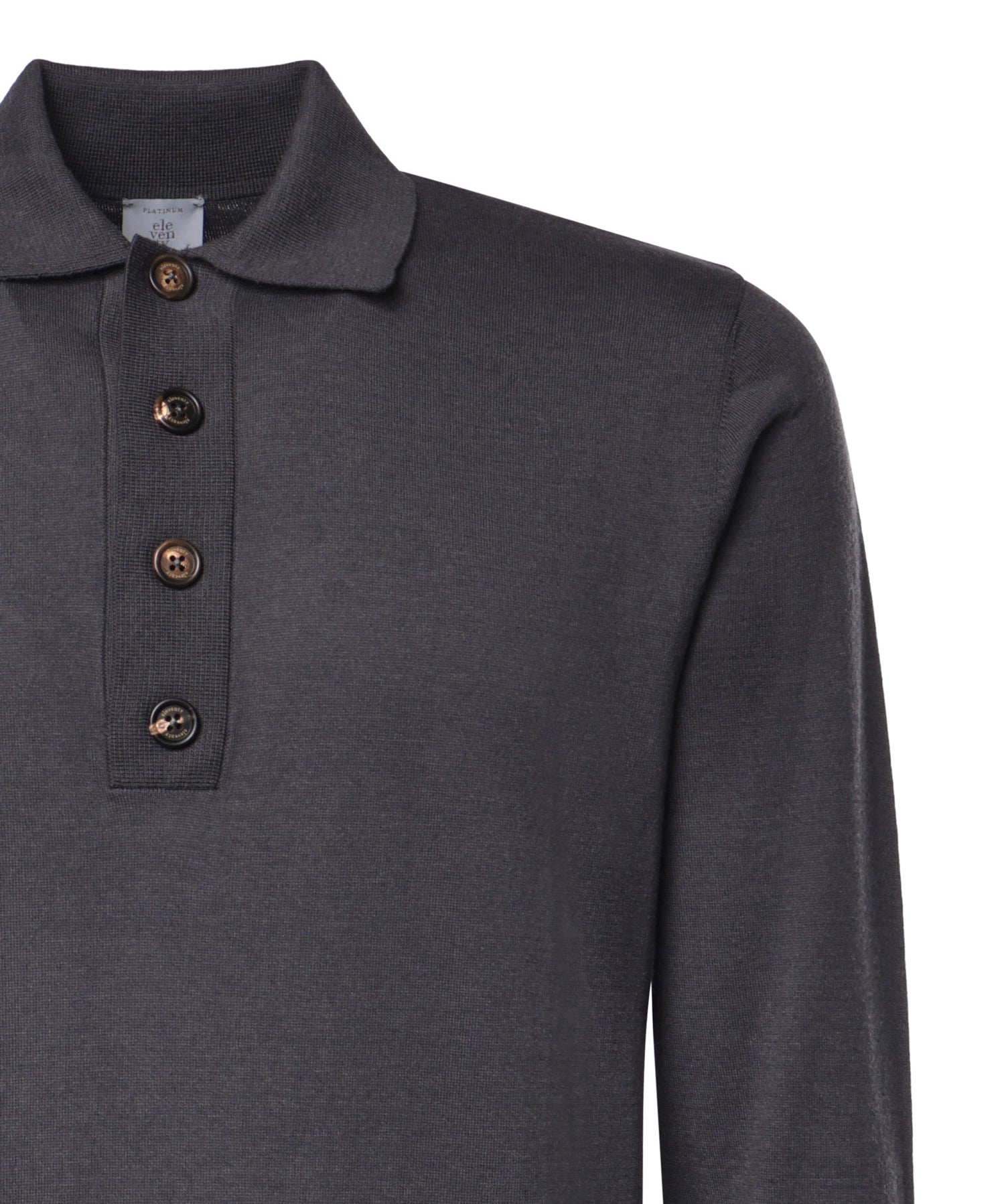 Polo in misto cotone e cashmere N76POLN07MAG0K007 22N ELEVENTY 