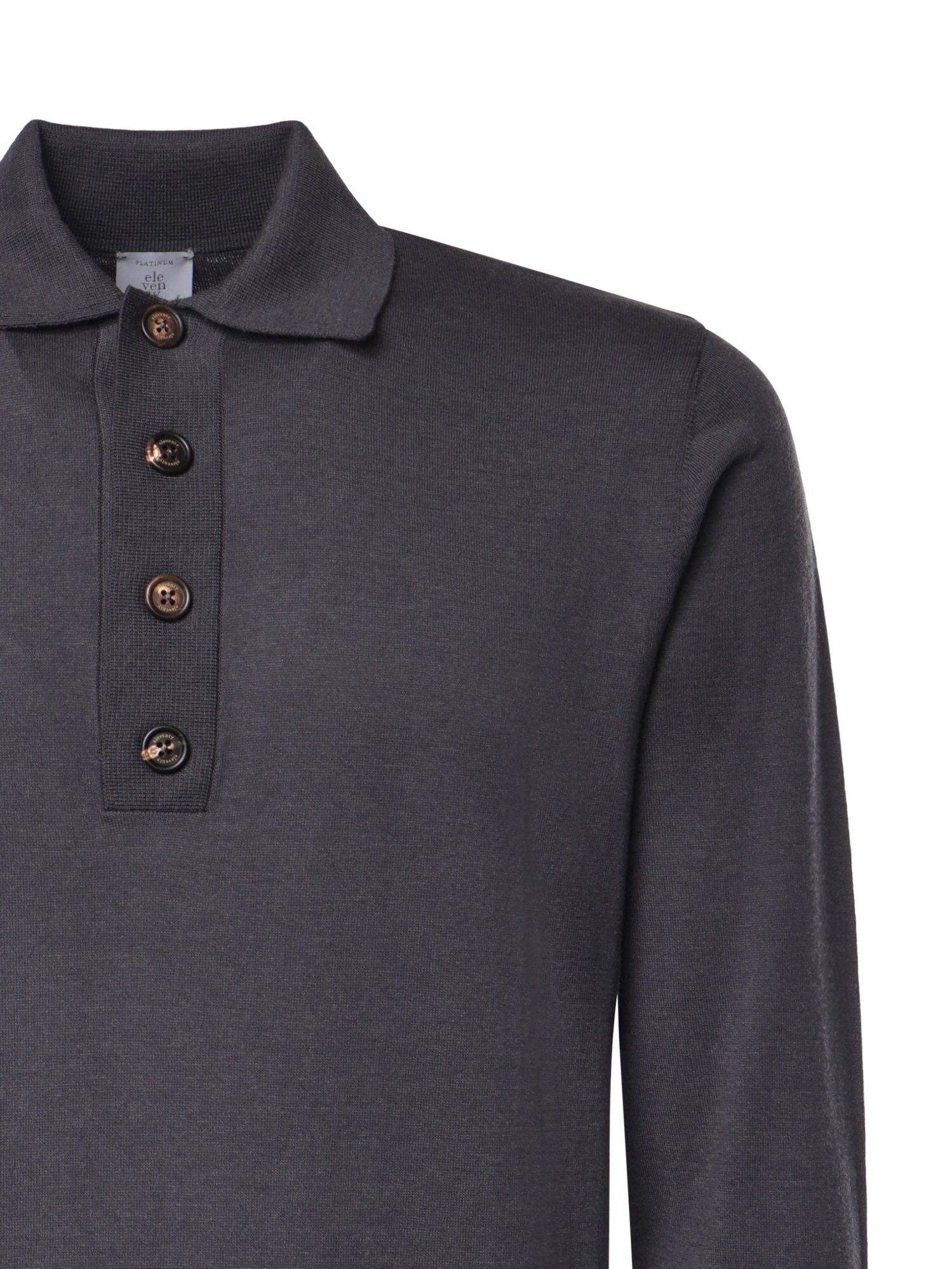 Polo in misto cotone e cashmere N76POLN07MAG0K007 22N ELEVENTY 