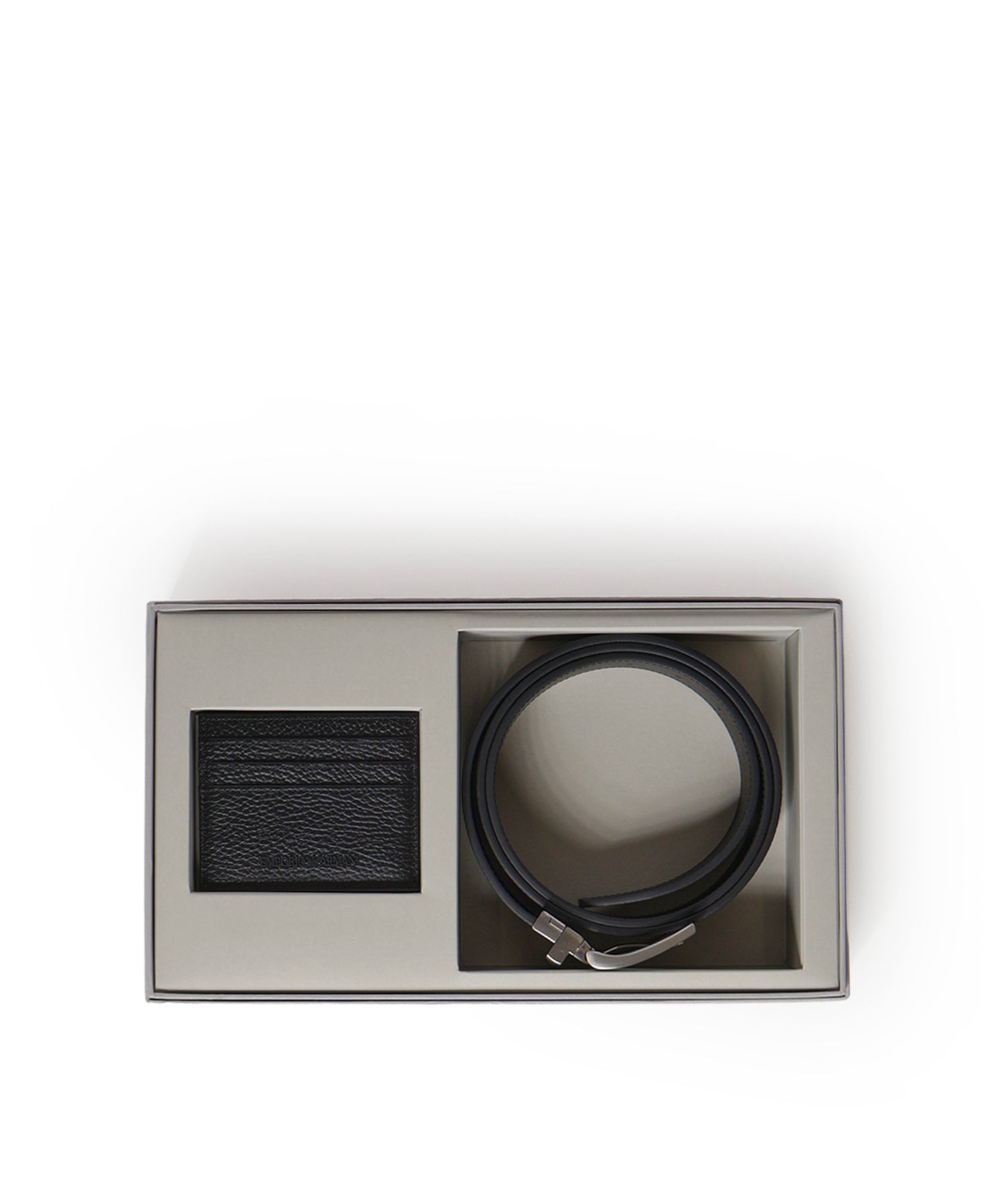Gift box con cintura e portacarte in pelle EM002772 AF13396UC001 EMPORIO ARMANI 