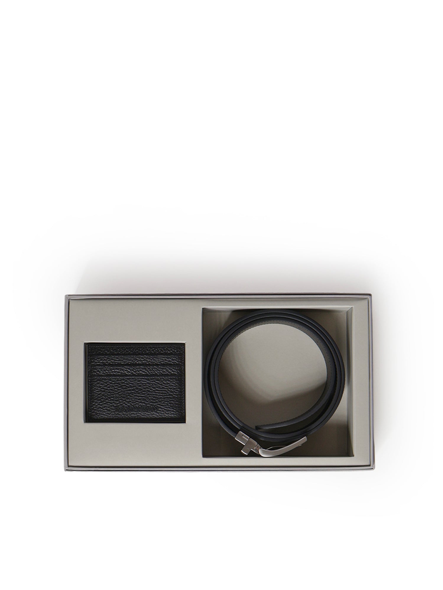 Gift box con cintura e portacarte in pelle EM002772 AF13396UC001 EMPORIO ARMANI 