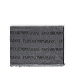 Sciarpa con logo in misto lana EM004238 AF21541F7086 EMPORIO ARMANI 
