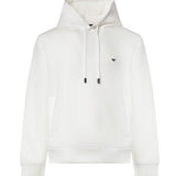 Felpa in misto cotone con logo EM004531 AF10013U0003 EMPORIO ARMANI 
