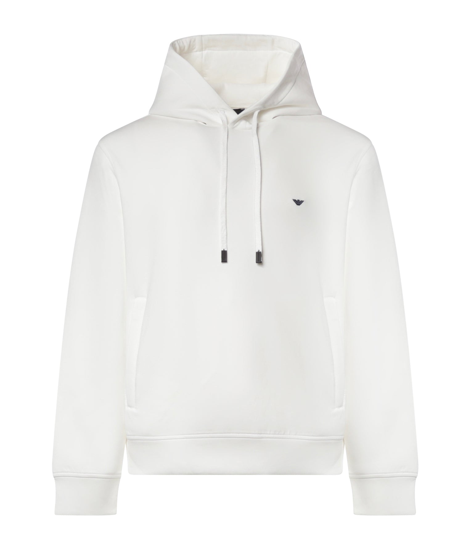 Felpa in misto cotone con logo EM004531 AF10013U0003 EMPORIO ARMANI 
