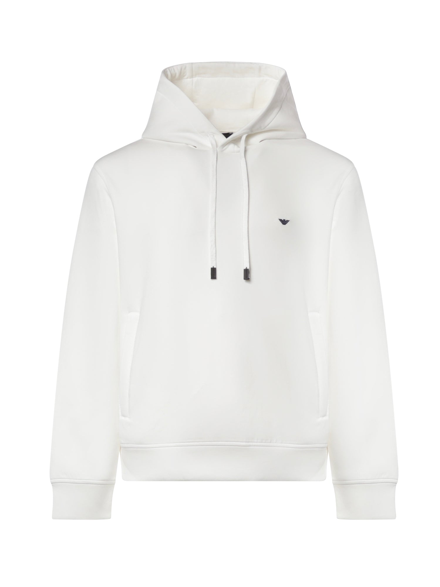 Felpa in misto cotone con logo EM004531 AF10013U0003 EMPORIO ARMANI 