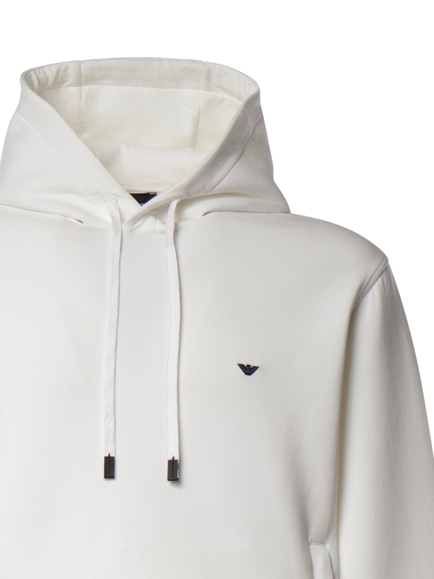 Felpa in misto cotone con logo EM004531 AF10013U0003 EMPORIO ARMANI 