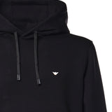 Felpa in misto cotone con logo EM004531 AF10013UC001 EMPORIO ARMANI 