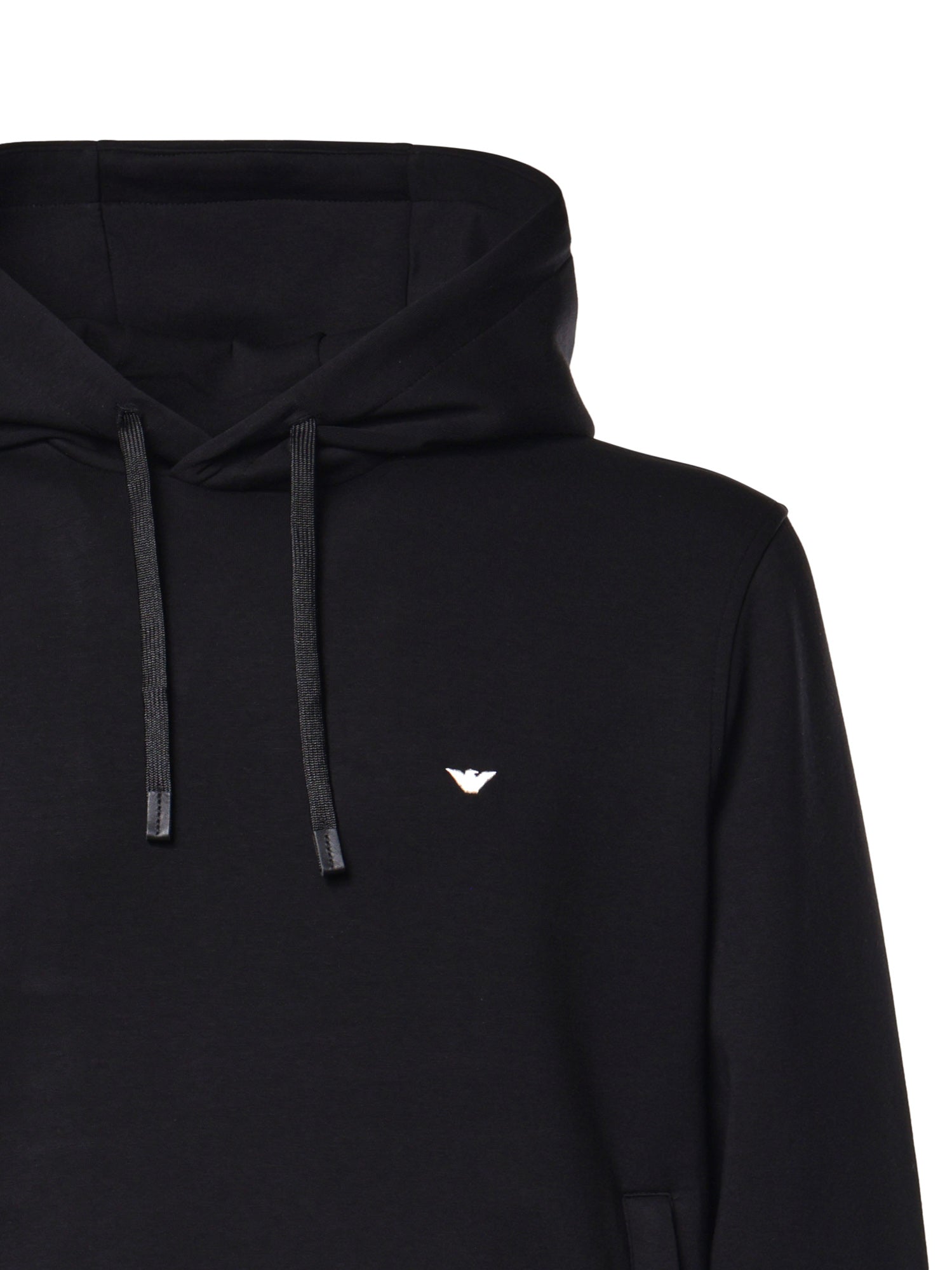 Felpa in misto cotone con logo EM004531 AF10013UC001 EMPORIO ARMANI 