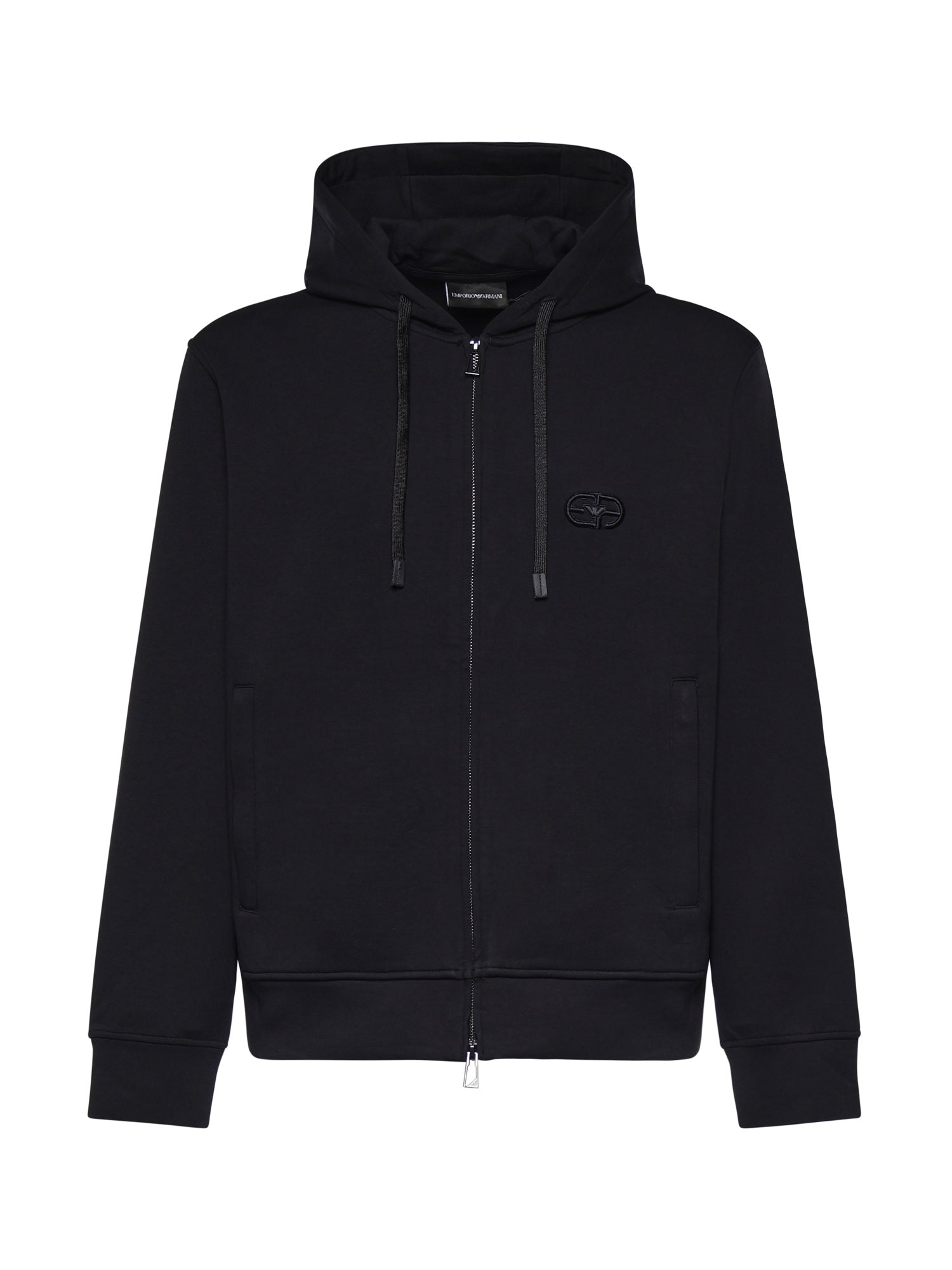 Felpa in double jersey con logo EM004538 AF10013UB118 EMPORIO ARMANI 