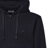 Felpa in double jersey con logo EM004538 AF10013UB118 EMPORIO ARMANI 