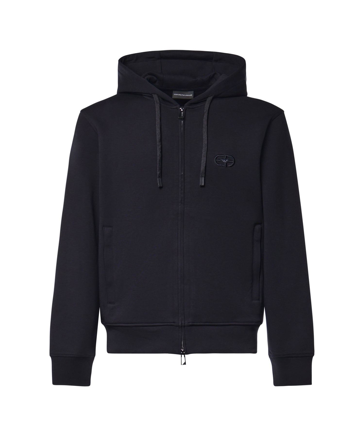 Felpa in double jersey con logo EM004538 AF10013UB118 EMPORIO ARMANI 