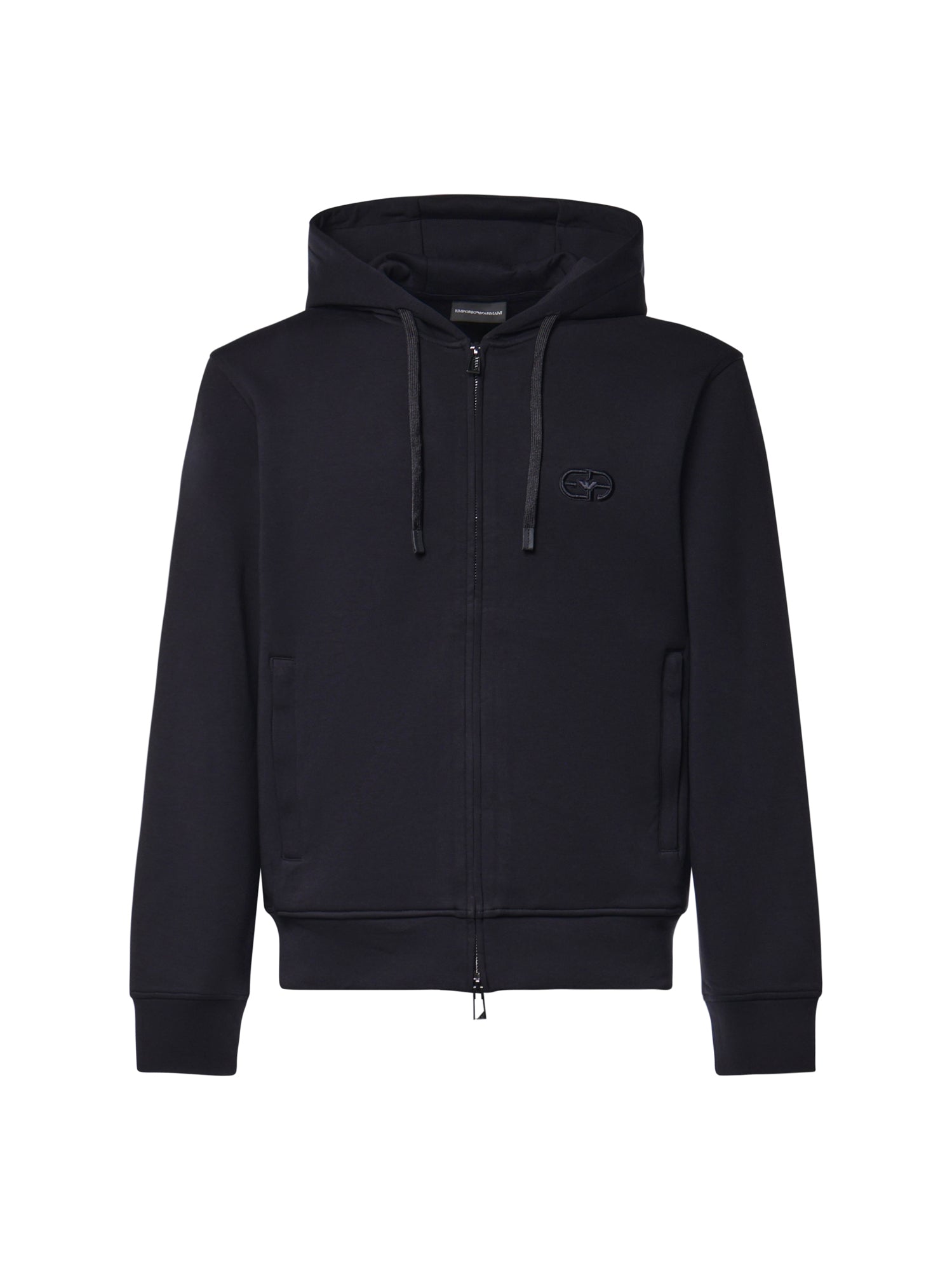 Felpa in double jersey con logo EM004538 AF10013UB118 EMPORIO ARMANI 