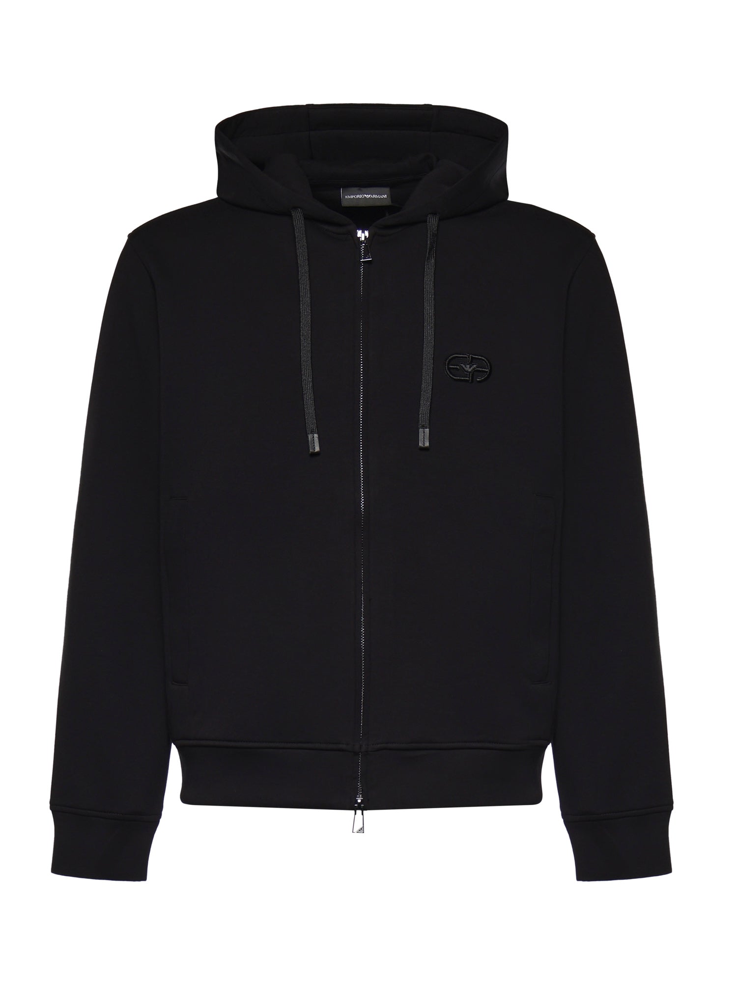 Felpa in double jersey con logo EM004538 AF10013UC001 EMPORIO ARMANI 