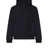 Felpa in double jersey con logo EM004538 AF10013UC001 EMPORIO ARMANI 