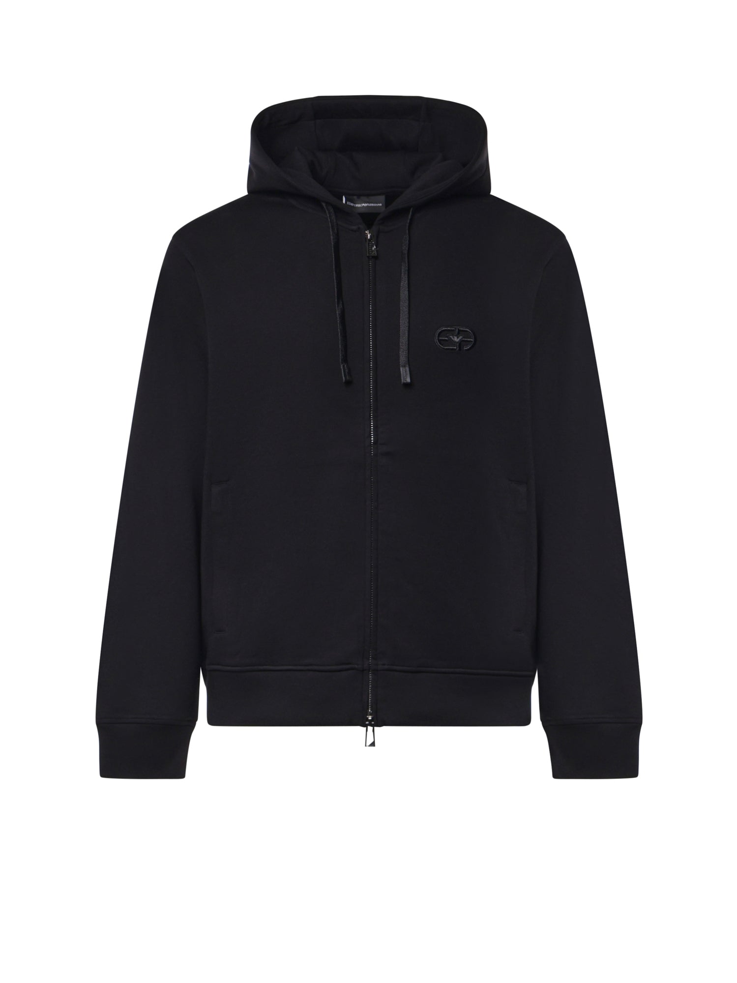 Felpa in double jersey con logo EM004538 AF10013UC001 EMPORIO ARMANI 