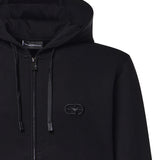 Felpa in double jersey con logo EM004538 AF10013UC001 EMPORIO ARMANI 