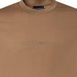 T-shirt in jersey di cotone con logo EM004583 AF13669M6526 EMPORIO ARMANI 