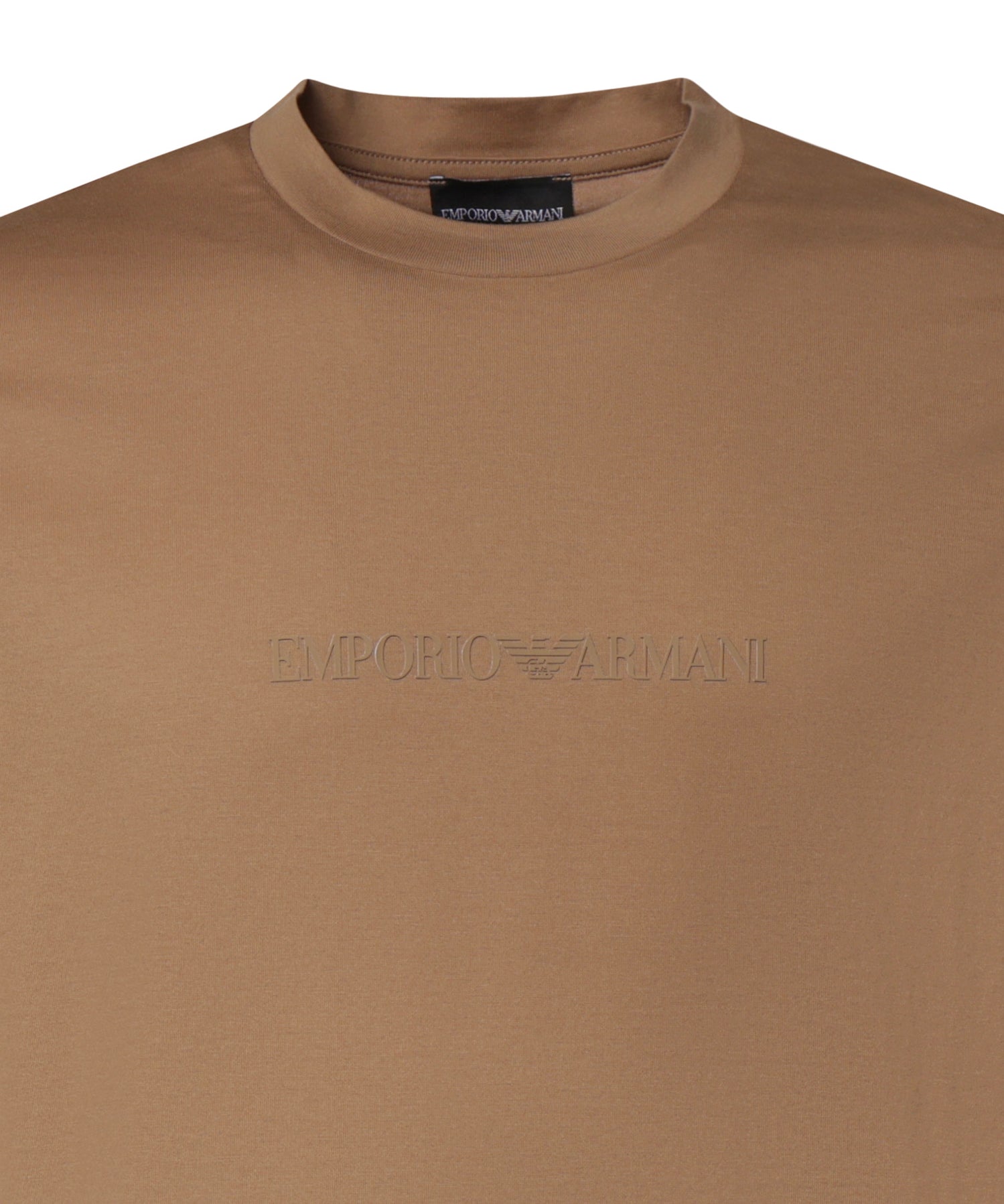 T-shirt in jersey di cotone con logo EM004583 AF13669M6526 EMPORIO ARMANI 