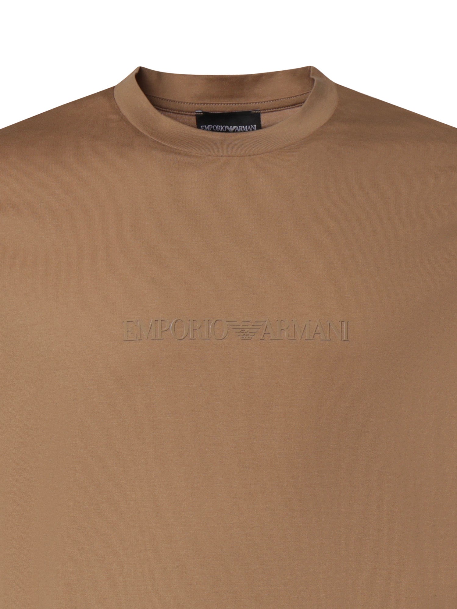 T-shirt in jersey di cotone con logo EM004583 AF13669M6526 EMPORIO ARMANI 