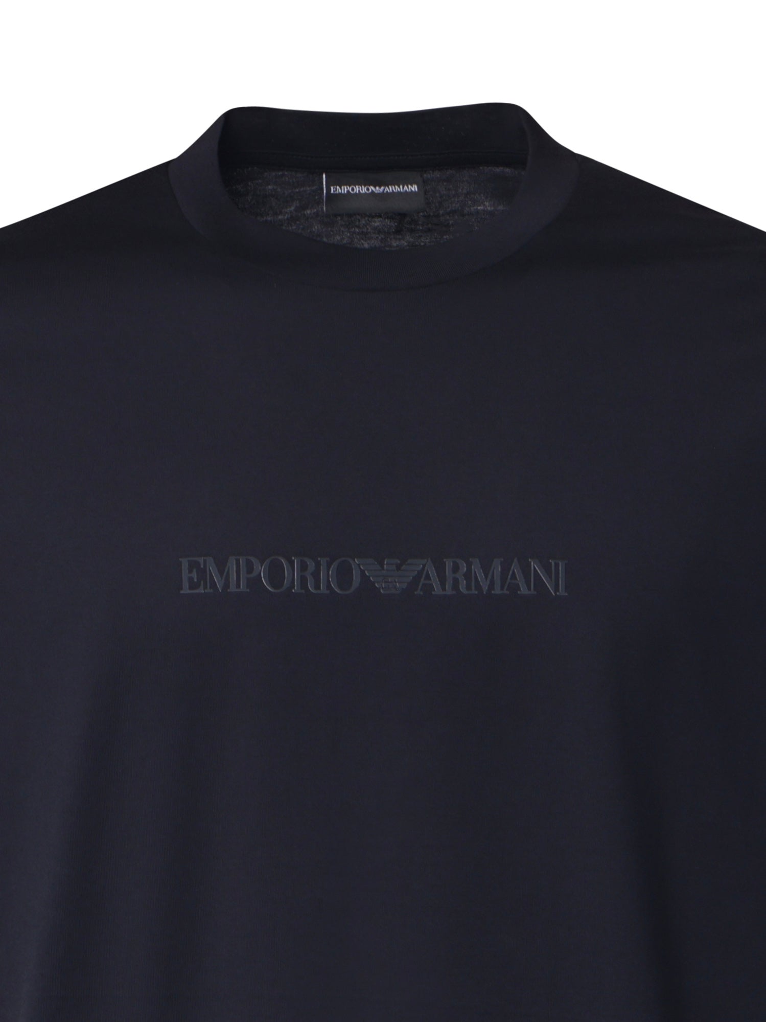 T-shirt in jersey di cotone con logo EM004583 AF13669MB563 EMPORIO ARMANI 