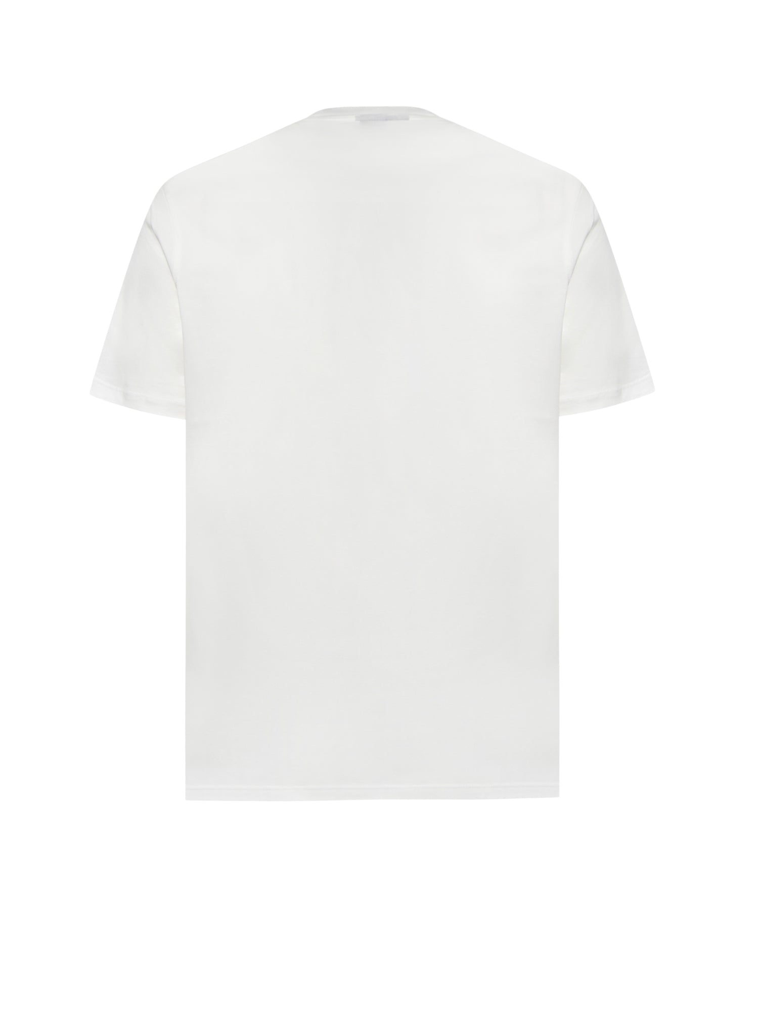 T-shirt in jersey di cotone con logo intarsiato EM004593 AF10762F0201 EMPORIO ARMANI 