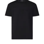 T-shirt in jersey di cotone con logo intarsiato EM004593 AF10762FC302 EMPORIO ARMANI 