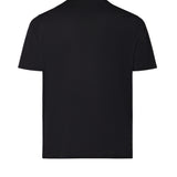 T-shirt in jersey di cotone con logo intarsiato EM004593 AF10762FC302 EMPORIO ARMANI 