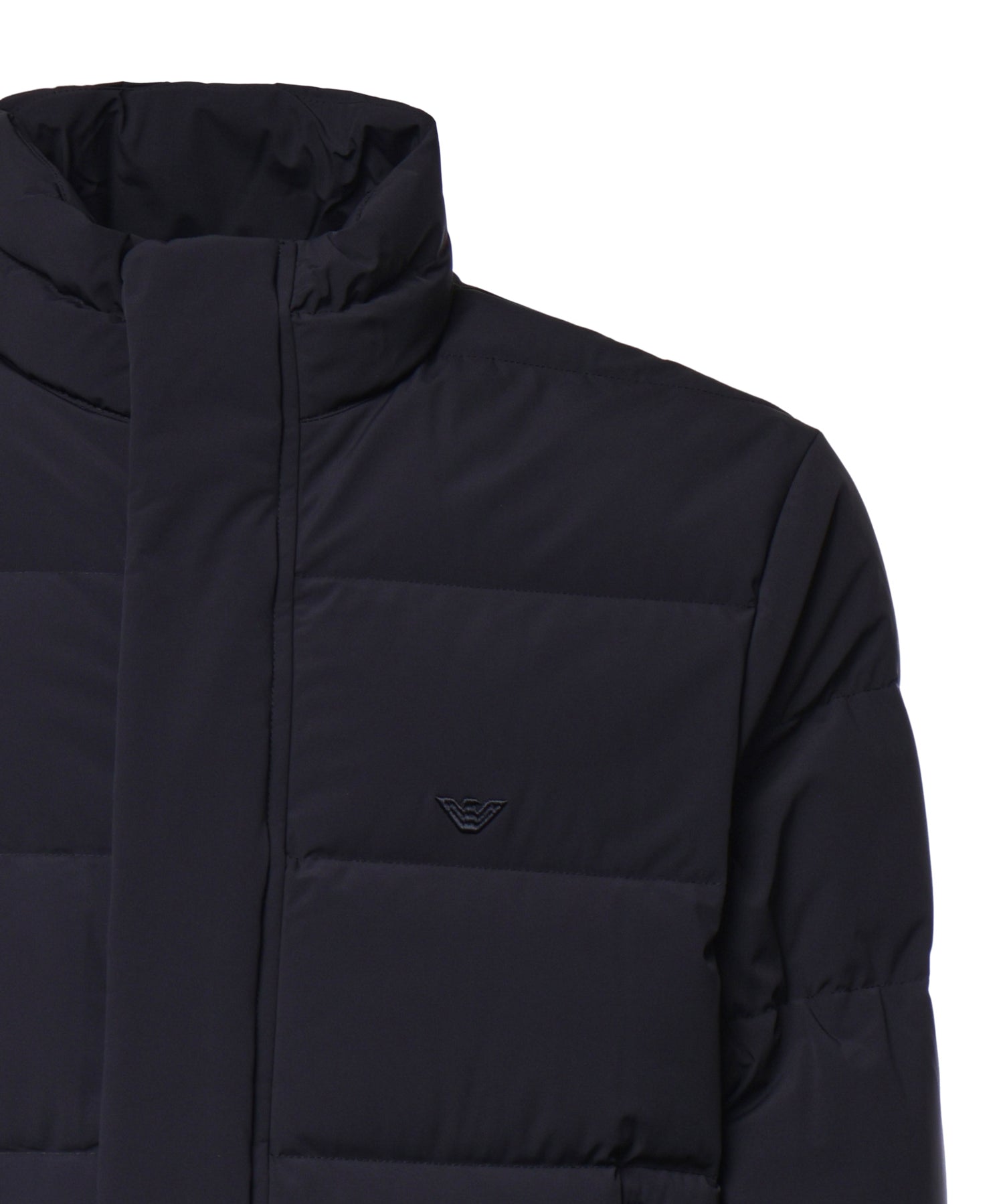 Piumino in nylon trapuntato con logo EM004948 AF18499UB118 EMPORIO ARMANI 