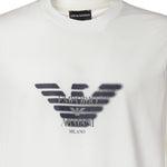 T-shirt in jersey misto lyocell con stampa logo EM006765 AF10017U0003 EMPORIO ARMANI 