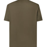 T-shirt in jersey misto lyocell con stampa logo EM006765 AF10017U7046 EMPORIO ARMANI 