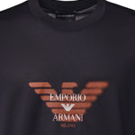 T-shirt in jersey misto lyocell con stampa logo EM006765 AF10017UB118 EMPORIO ARMANI 