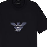 T-shirt in jersey misto lyocell con logo EM006765 AF10017UC001 EMPORIO ARMANI 