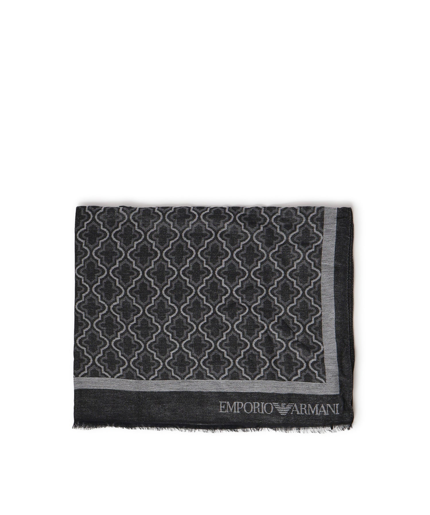 Stola in misto viscosa con logo EM007073 AF28991FC026 EMPORIO ARMANI 
