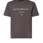 T-shirt in cotone con logo EM007283 AF29523U8108 EMPORIO ARMANI 