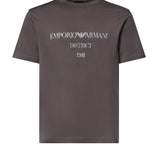 T-shirt in cotone con logo EM007283 AF29523U8108 EMPORIO ARMANI 