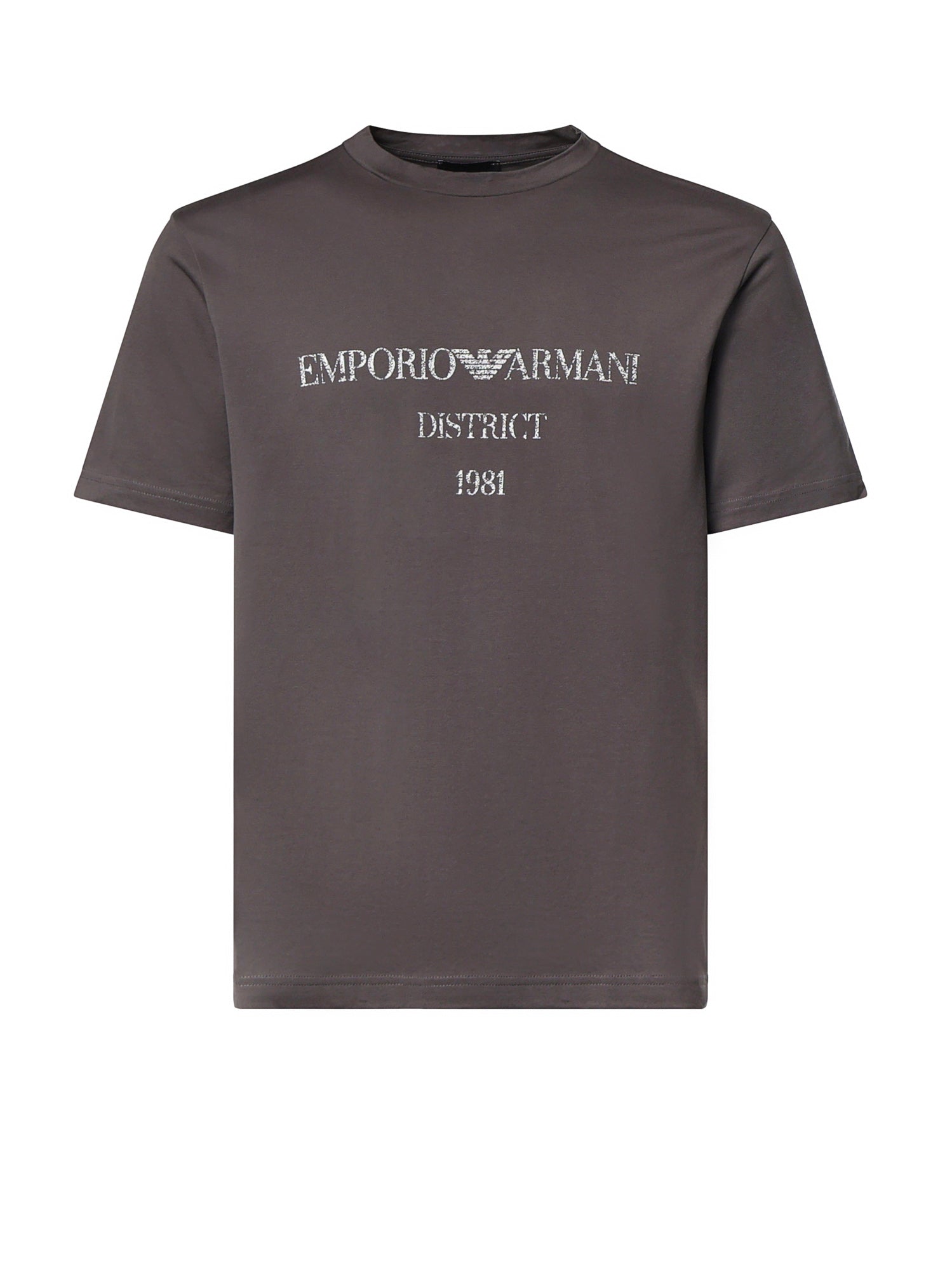 T-shirt in cotone con logo EM007283 AF29523U8108 EMPORIO ARMANI 