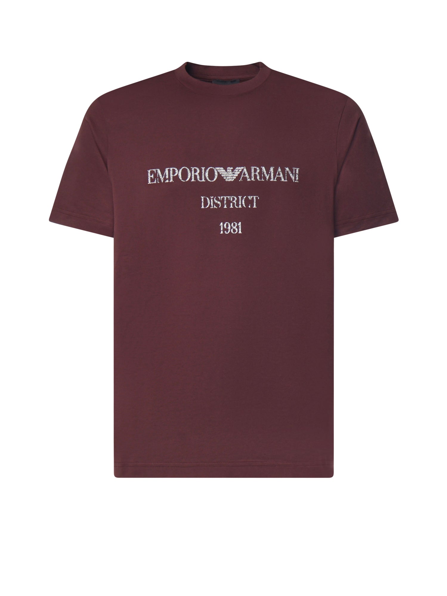 T-shirt in cotone con logo EM007283 AF29523UA331 EMPORIO ARMANI 