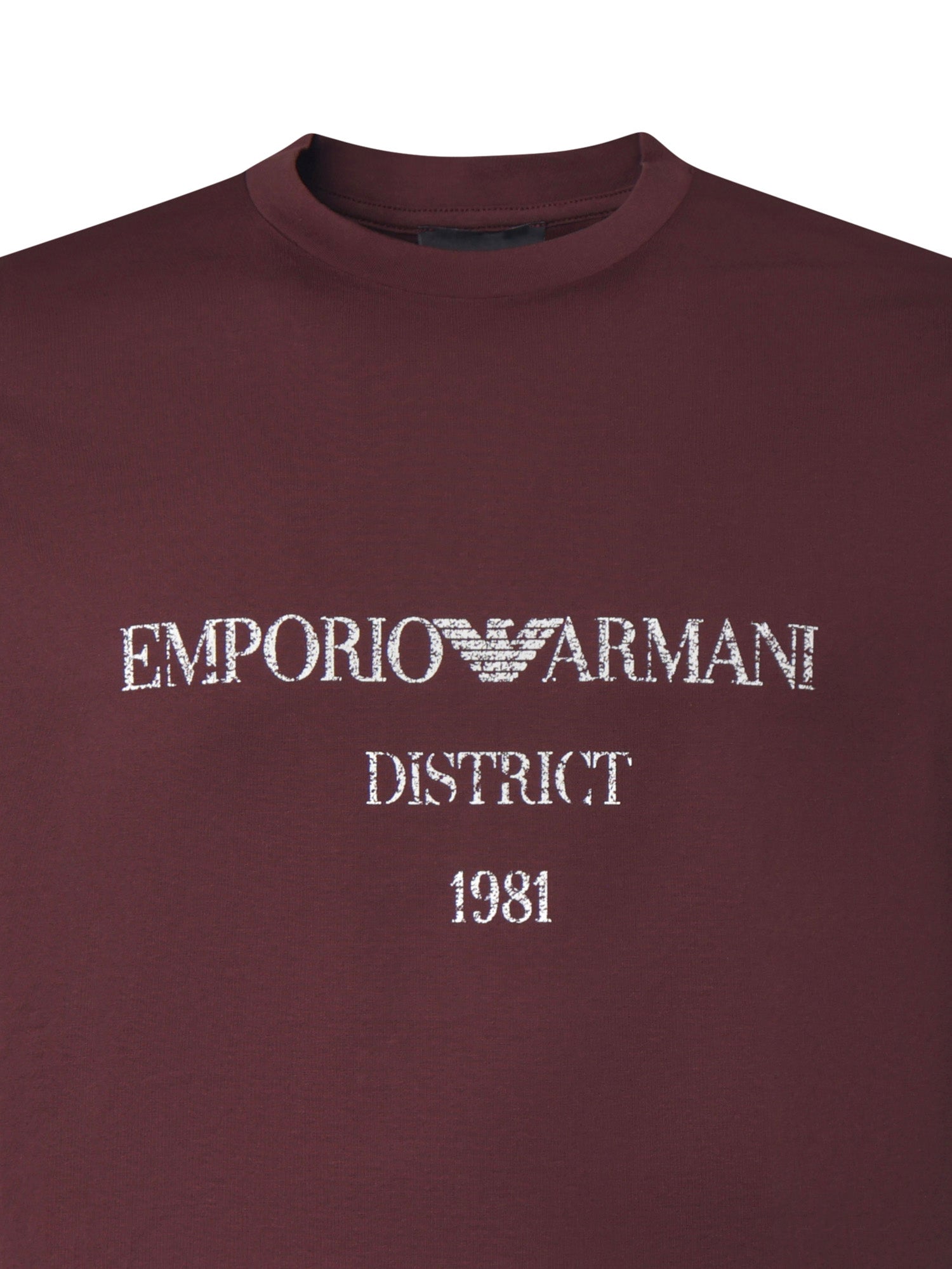 T-shirt in cotone con logo EM007283 AF29523UA331 EMPORIO ARMANI 
