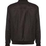 Bomber in flanella cardata di lana NAM11530690WGZ S804 FAY 