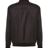 Bomber in flanella cardata di lana NAM11530690WGZ S804 FAY 