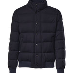 Bomber piumino double front in jersey tecnico NAM3253020JYON U807 FAY 