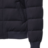 Bomber piumino double front in jersey tecnico NAM3253020JYON U807 FAY 