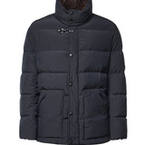 Piumino in popeline smerigliato NAM32530380ZIL U808 FAY 