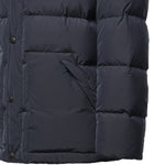 Piumino in popeline smerigliato NAM32530380ZIL U808 FAY 