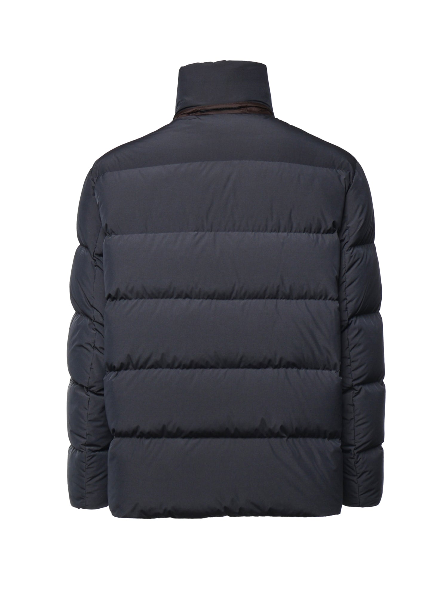 Piumino in popeline smerigliato NAM32530380ZIL U808 FAY 