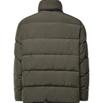 Piumino in popeline smerigliato NAM32530380ZIL V613 FAY 
