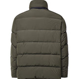 Piumino in popeline smerigliato NAM32530380ZIL V613 FAY 