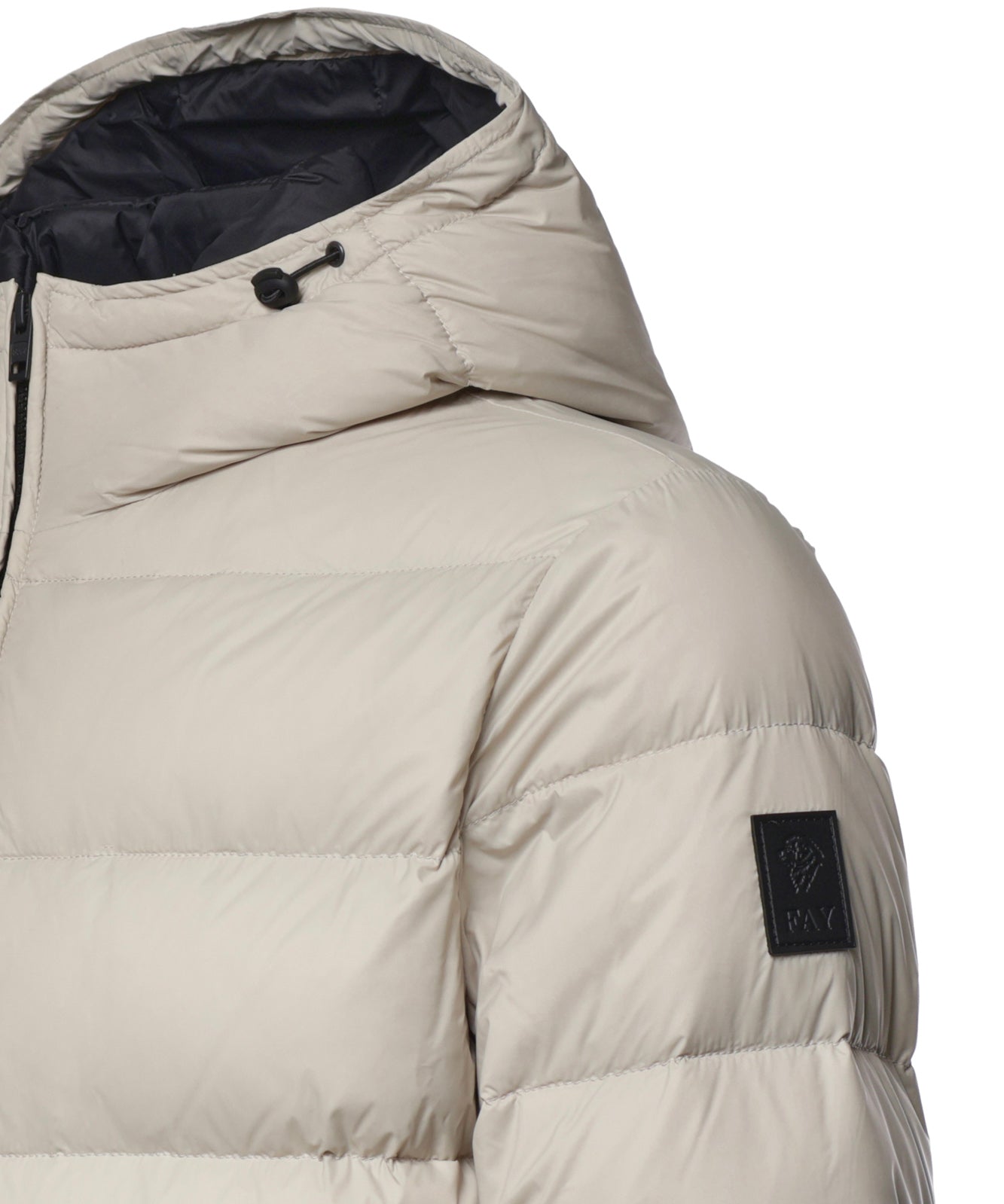 Piumino in nylon con logo NAM32530620XMH B004 FAY 