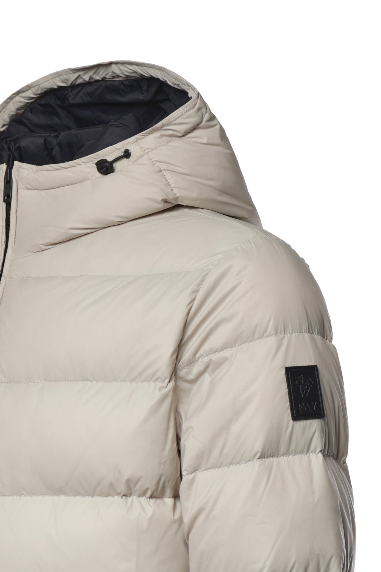 Piumino in nylon con logo NAM32530620XMH B004 FAY 