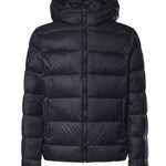 Piumino in nylon con logo NAM32530620XMH B999 FAY 