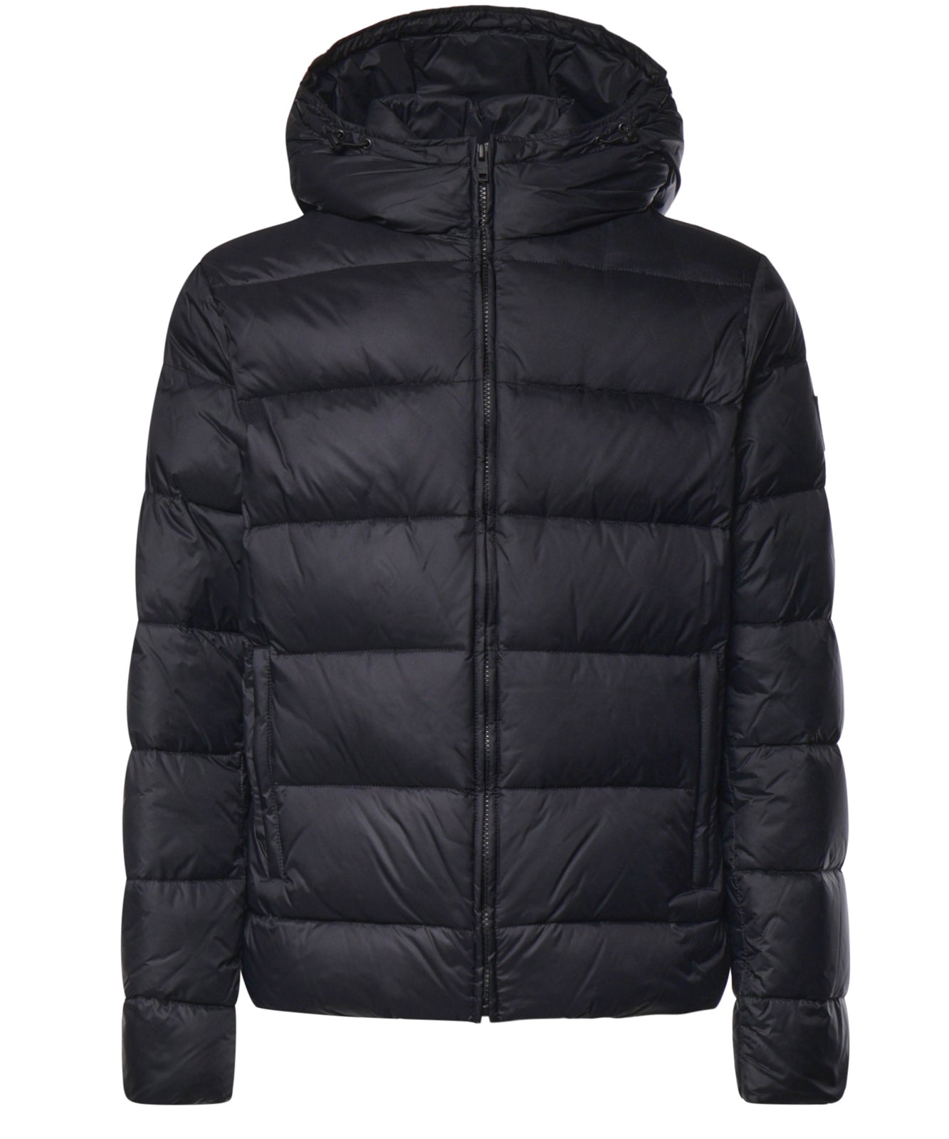 Piumino in nylon con logo NAM32530620XMH B999 FAY 